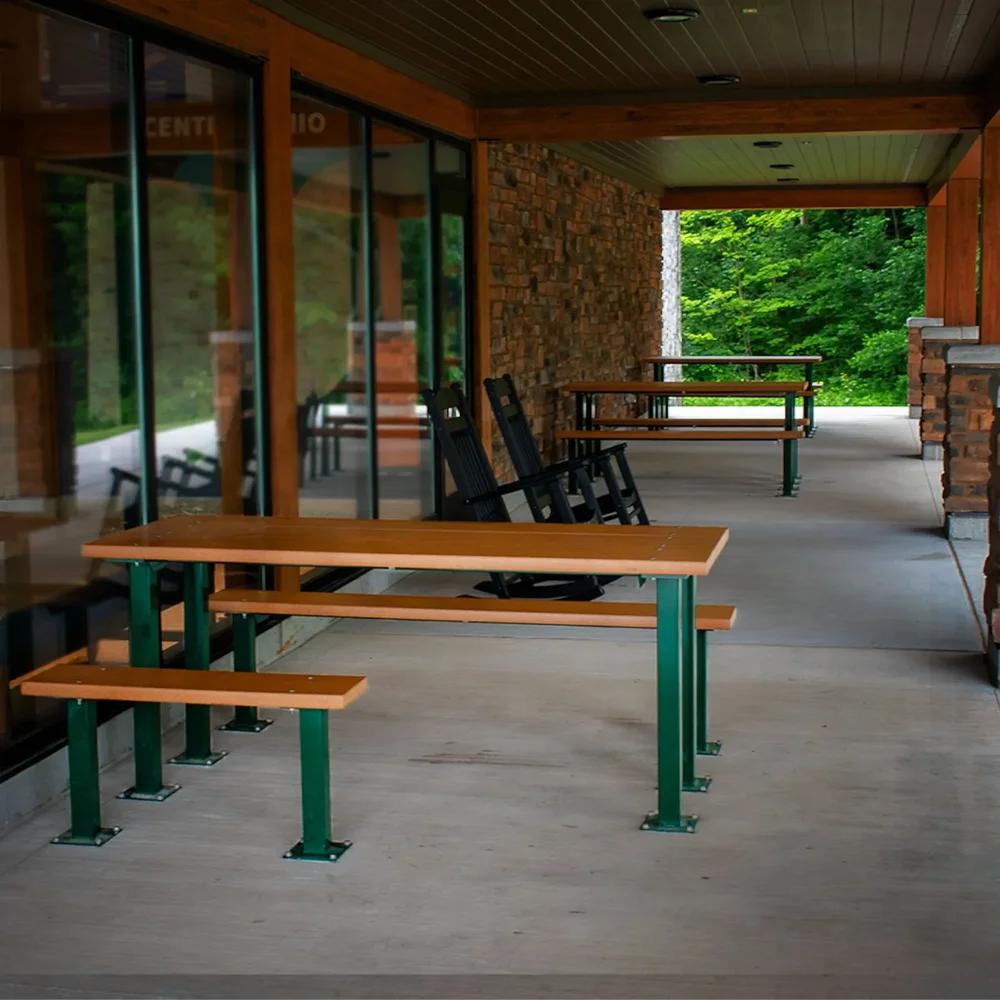 テーブル・チェア・ハンモック DAIS TEA TABLE /OUTDOORSHOP DECEMBER 6ft ADA Cambridge Picnic Table | Wheelchair Accessible | Steel